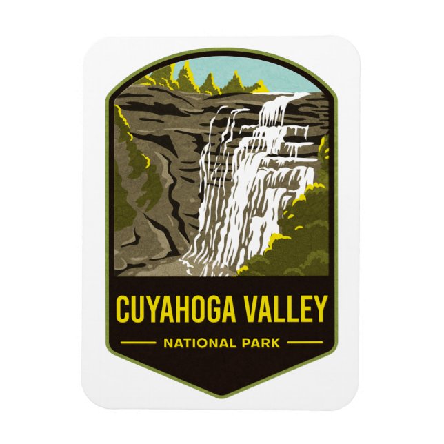 Nationalparken Cuyahoga Valley Magnet (Vertikal)