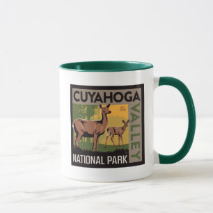 Nationalparken Cuyahoga Valley Ohio Mugg