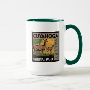 Nationalparken Cuyahoga Valley Ohio Mugg