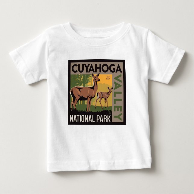 Nationalparken Cuyahoga Valley | Ohio T Shirt (Framsida)