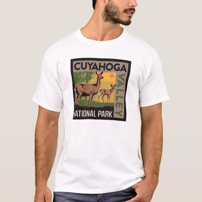 Nationalparken Cuyahoga Valley | Ohio T Shirt (Framsida)