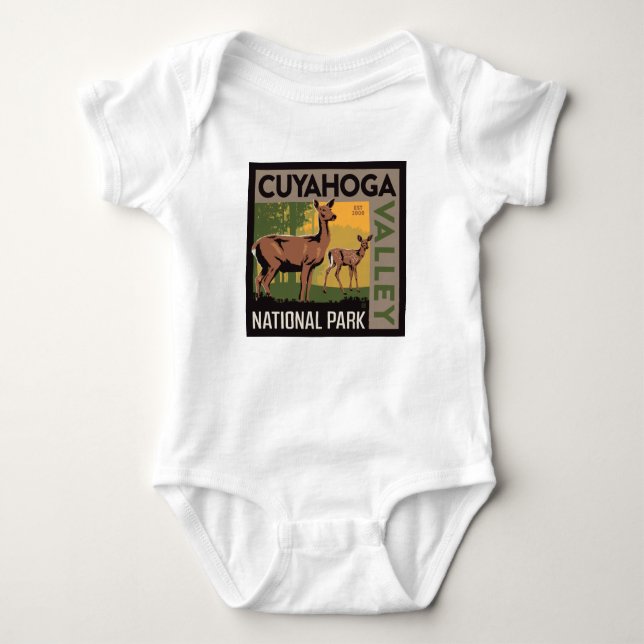 Nationalparken Cuyahoga Valley | Ohio T Shirt (Framsida)