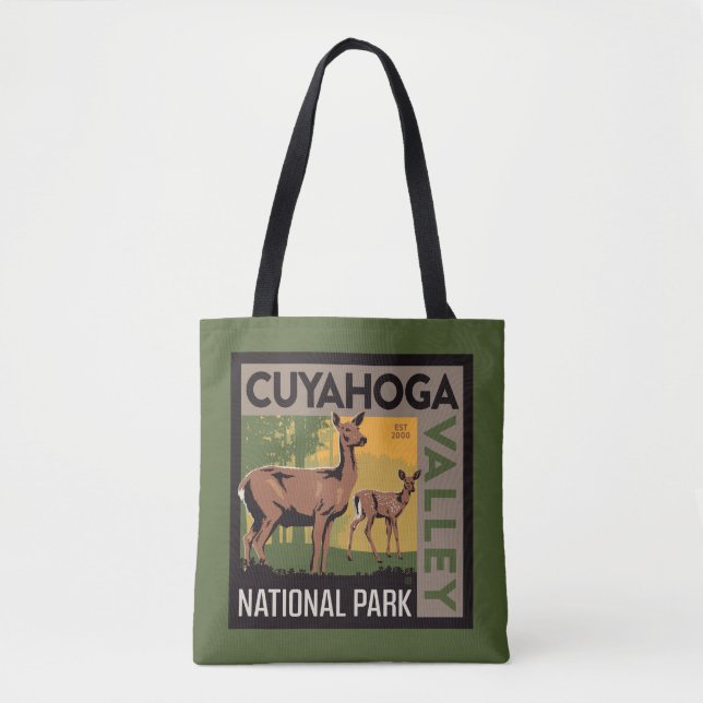 Nationalparken Cuyahoga Valley | Ohio Tygkasse (Framsida)