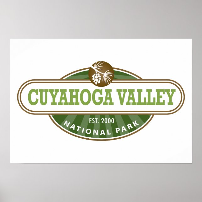 Nationalparken Cuyahoga Valley Poster (Framsidan)