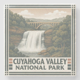 Nationalparken Cuyahoga Valley Stenunderlägg