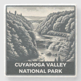 Nationalparken Cuyahoga Valley Stenunderlägg