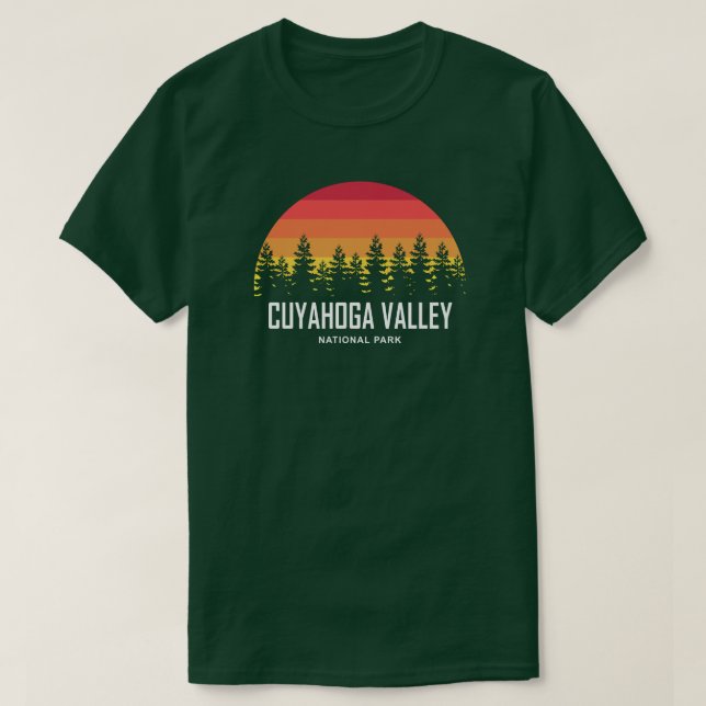 Nationalparken Cuyahoga Valley T Shirt (Design framsida)