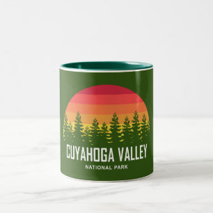 Nationalparken Cuyahoga Valley Två-Tonad Mugg