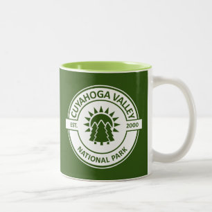 Nationalparken Cuyahoga Valley Två-Tonad Mugg