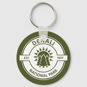 Nationalparken Denali Nyckelring