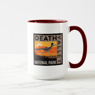Nationalparken Dödsdalen Roadrunner Mugg