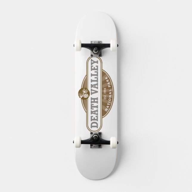 Nationalparken Dödsdalen Skateboard Bräda 19,5 Cm (Framsida)