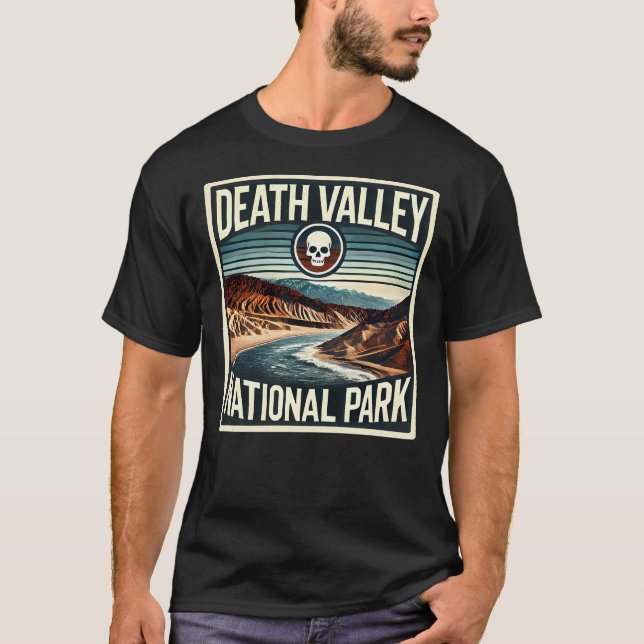 Nationalparken Dödsdalen T Shirt (Framsida)