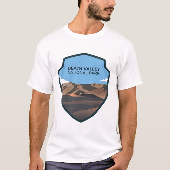 Nationalparken Dödsdalen T Shirt (Framsida)
