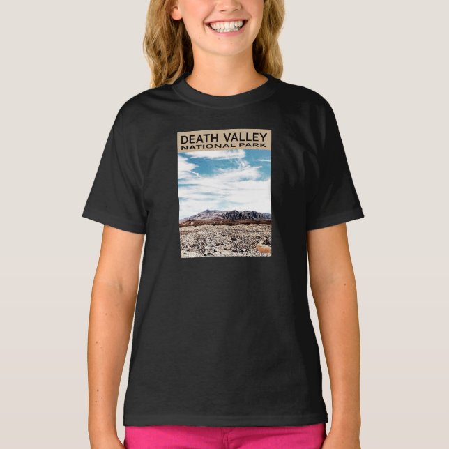Nationalparken Dödsdalen T-shirt (Framsida)