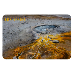 Nationalparken Ear Vår Yellowstone Magnet