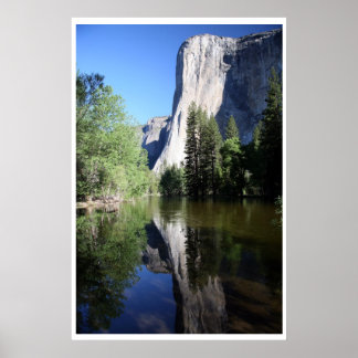 Nationalparken El Capitan Yosemite Poster