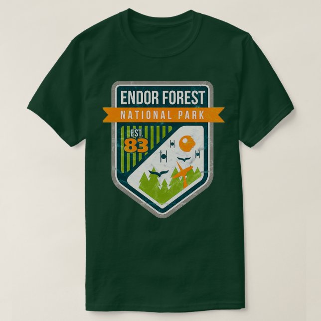 Nationalparken Endor Forest Park 2 T Shirt (Design framsida)