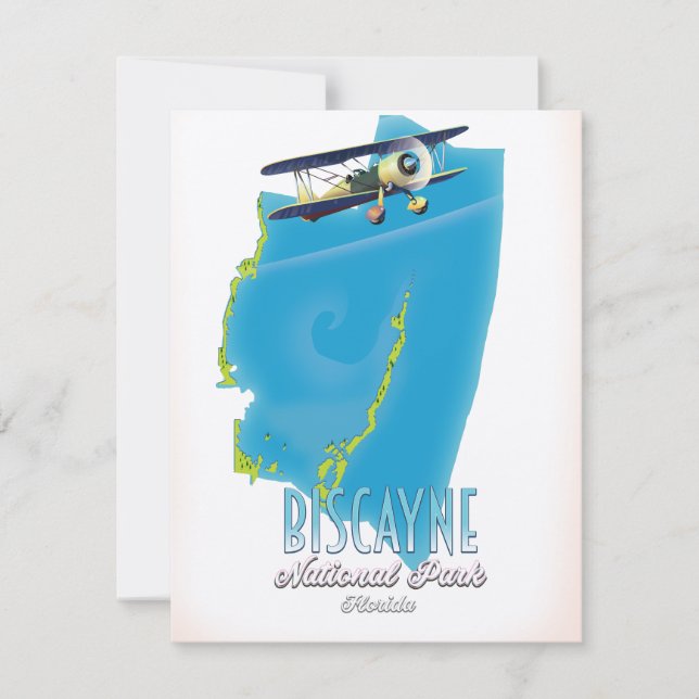 Nationalparken Florida karta (Framsida)