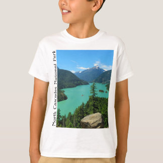 Nationalparken för bergsområden i Sjö T Shirt