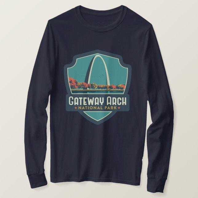 Nationalparken Gateway Arch T Shirt (Design framsida)