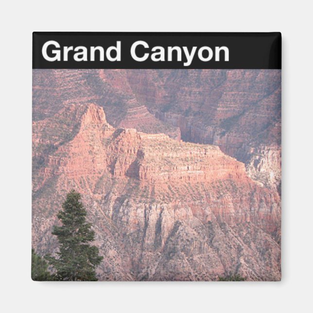 nationalparken Grand Canyon (Nordrim) Magnet (Framsidan)