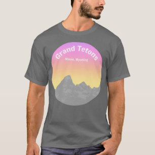 Nationalparken Grand Tetons T Shirt