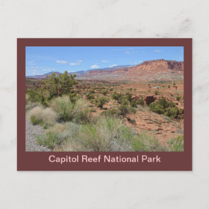 Nationalparken huvudstad Reef Vykort