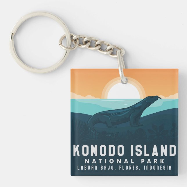 Nationalparken i Komodo (Framsidan)
