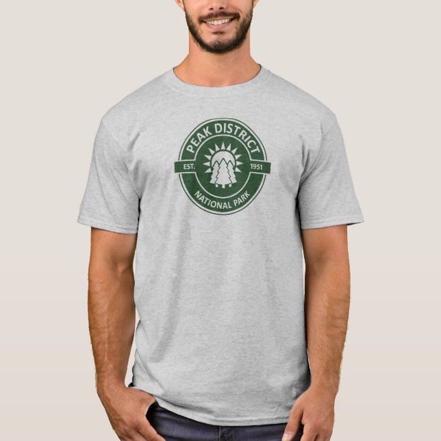 Nationalparken i toppdistriktet t shirt (Framsida)