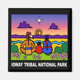 Nationalparken Ioway Tribal Magnet