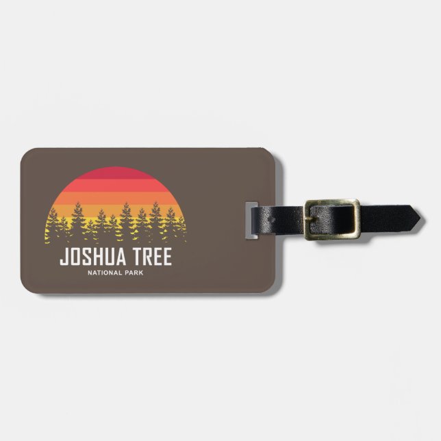 Nationalparken Joshua Träd Bagagebricka (Horisontell Framsida)