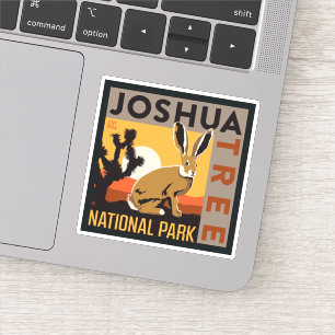 Nationalparken Joshua Träd Jackkanin Klistermärken