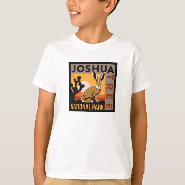 Nationalparken Joshua Träd | Jackkanin T Shirt (Framsida)
