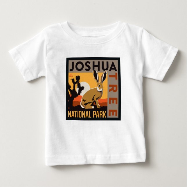 Nationalparken Joshua Träd | Jackkanin T Shirt (Framsida)