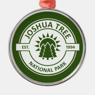 Nationalparken Joshua Träd Julgransprydnad Metall