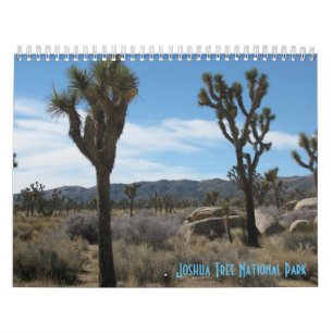 Nationalparken Joshua Träd Kalender