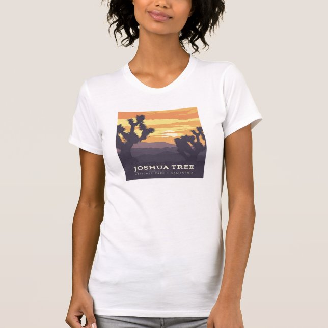 Nationalparken Joshua Träd | Kalifornien T Shirt (Framsida)