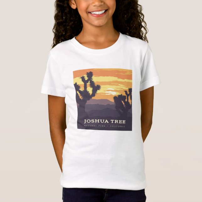 Nationalparken Joshua Träd | Kalifornien T Shirt (Framsida)