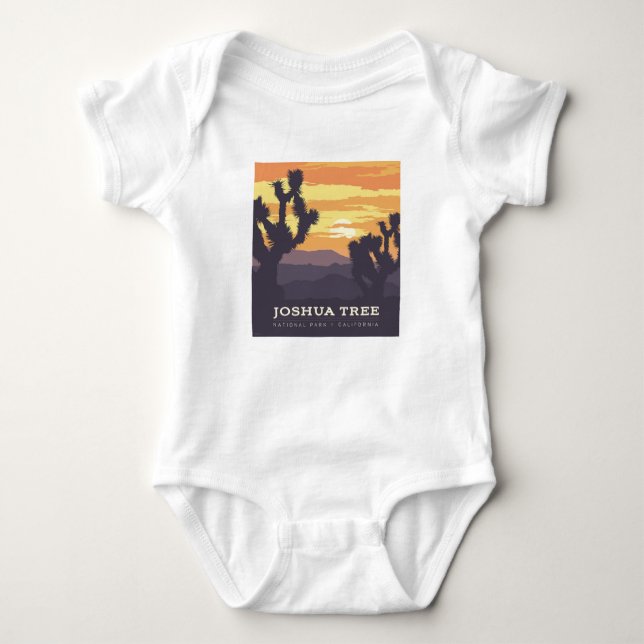 Nationalparken Joshua Träd | Kalifornien T Shirt (Framsida)