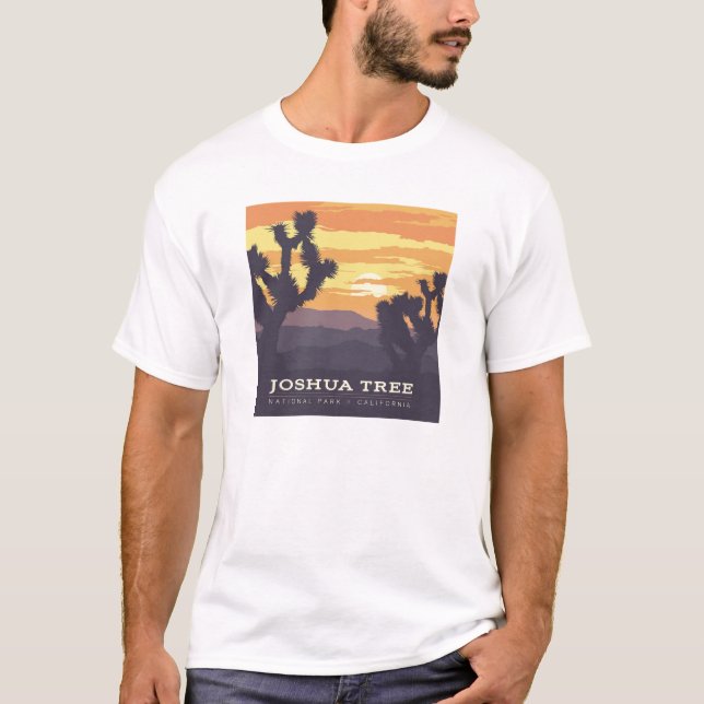 Nationalparken Joshua Träd | Kalifornien T Shirt (Framsida)