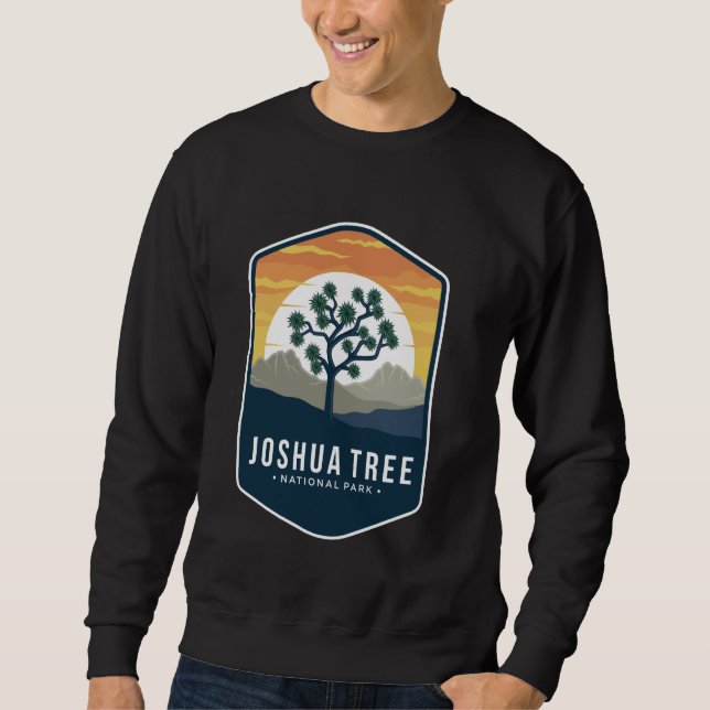 Nationalparken Joshua Träd Lång Ärmad Tröja (Framsida)