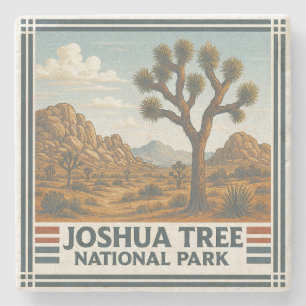 Nationalparken Joshua Träd Stenunderlägg
