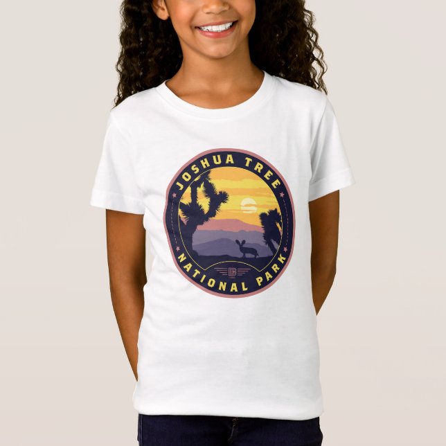 Nationalparken Joshua Träd T Shirt (Framsida)