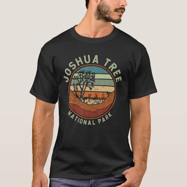 Nationalparken Joshua Träd Vacation T Shirt (Framsida)