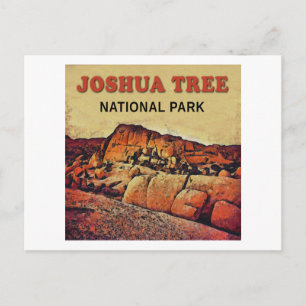 Nationalparken JOSHUA TRÄD Vykort