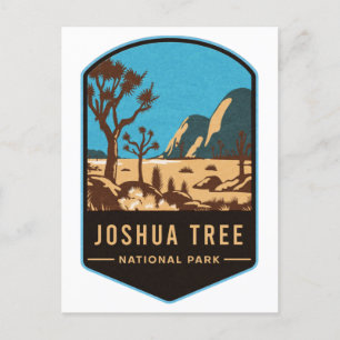 Nationalparken Joshua Träd Vykort
