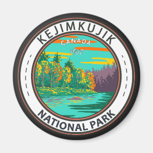 Nationalparken Kejimkujik, fortfarande Brook Canad Magnet