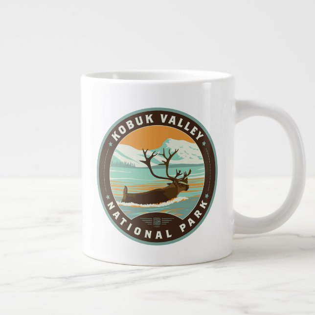 Nationalparken Kobuk Valley Jumbo Mugg (Höger)