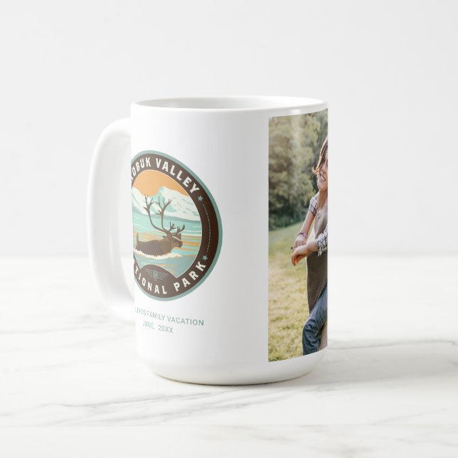 Nationalparken Kobuk Valley Kaffemugg (Framsida vänster)